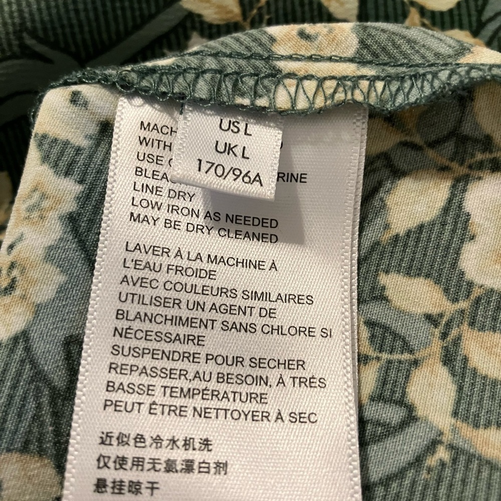 Urban Outfitters Green Floral Midi Dress - Picture 4 of 5